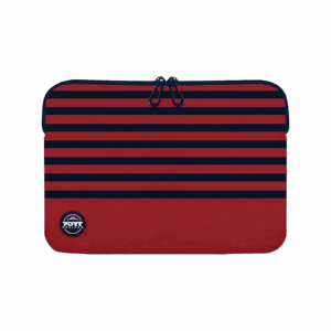 Port LA Mariniere Memory Foam 14" Red Sleeve - Image 1