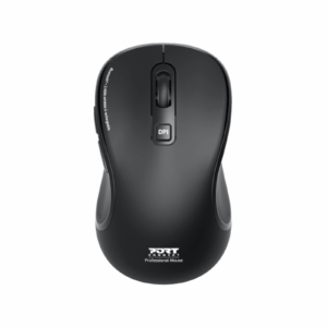Port Essential Wireless Black Mouse - Image 1