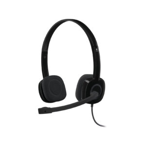 Logitech H151 Black Stereo Combo-Jack Headset - Image 1