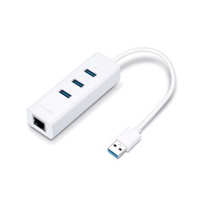 TP-Link USB 3.0 3-Port Hub & Gigabit Ethernet Adapter - Image 1
